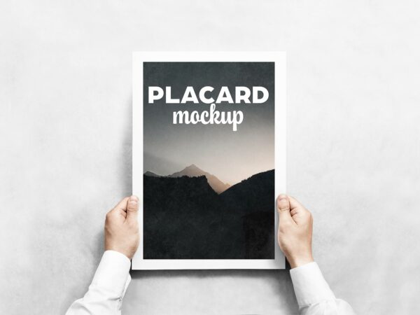 Poster/Placard Free Mockup