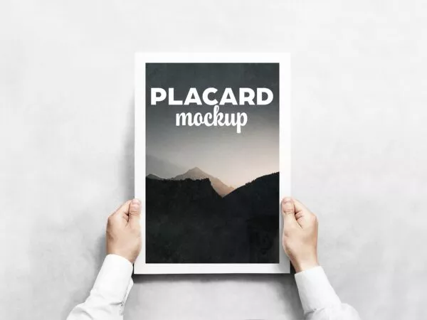 Poster/Placard Free Mockup