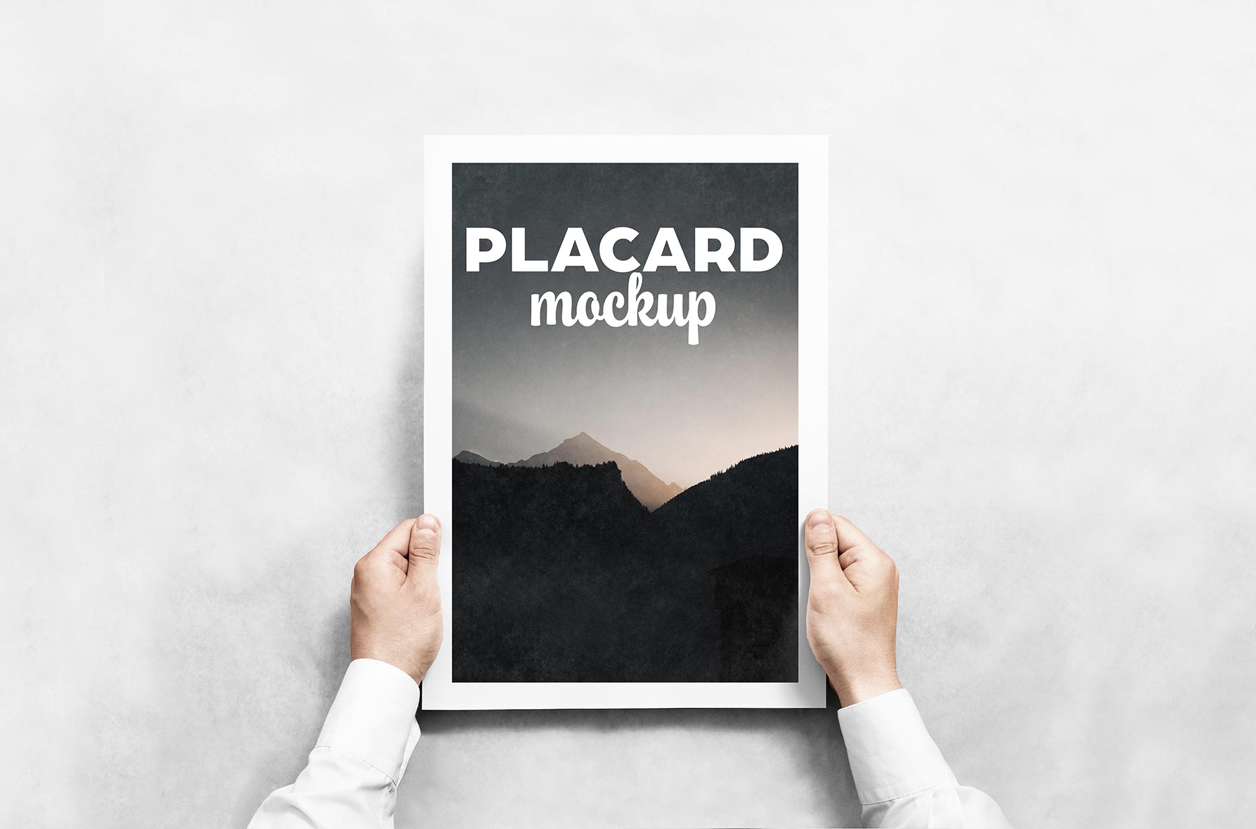 Poster/Placard Free Mockup