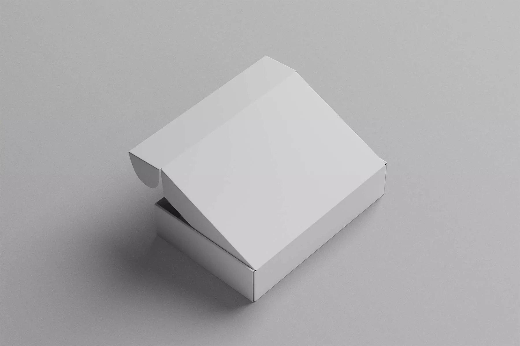 Shipping Box PSD Mockups