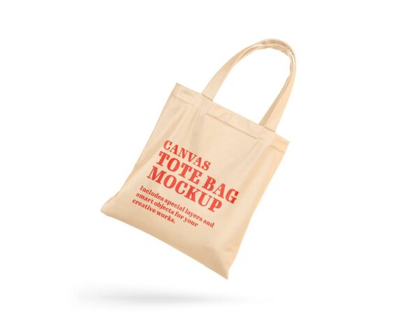 Canvas Tote Bag Mockup