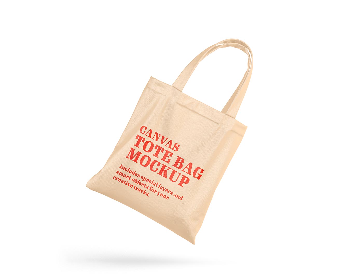 Canvas Tote Bag Mockup