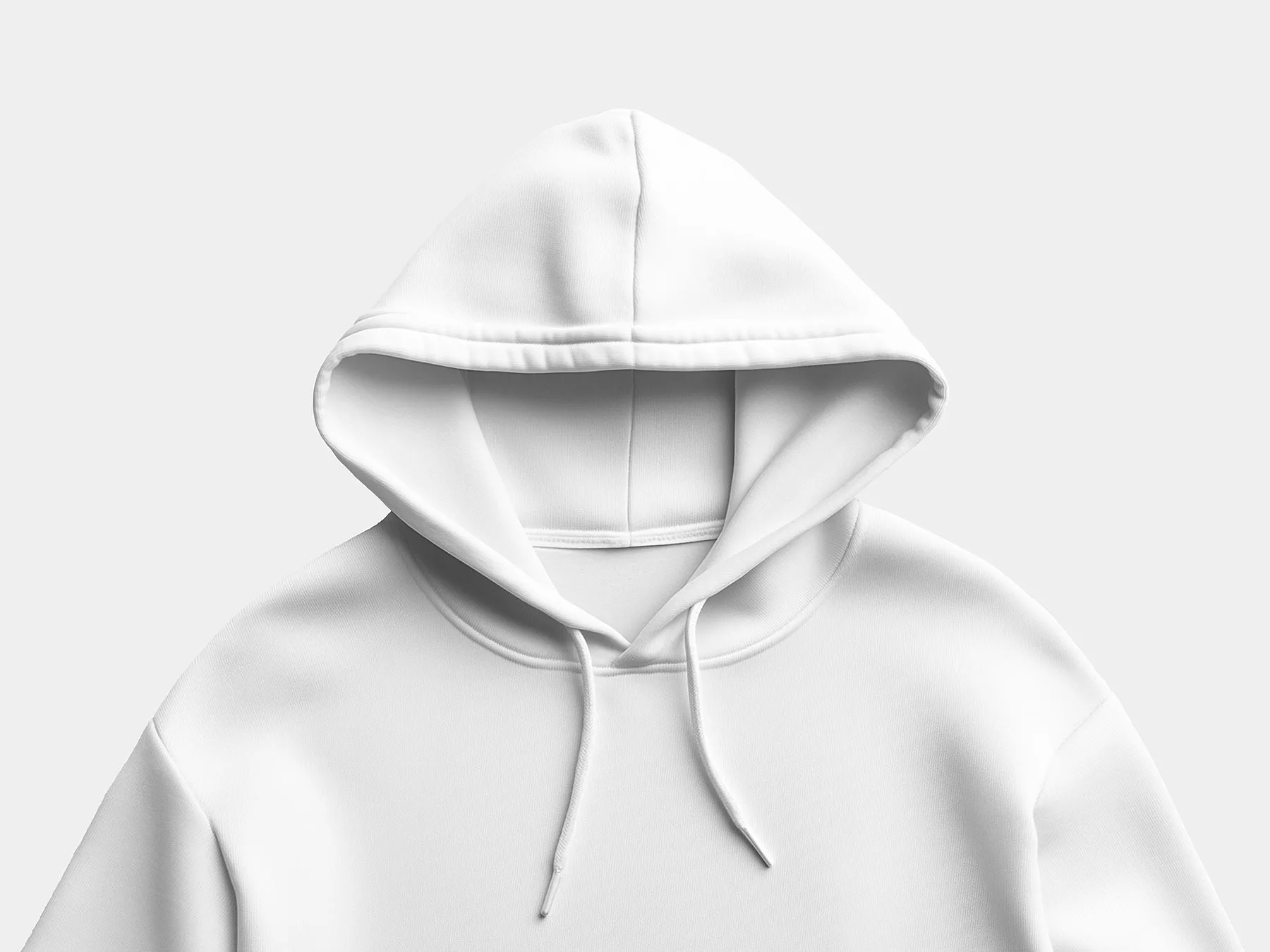 Hoodie Mockup Close-Up Scene