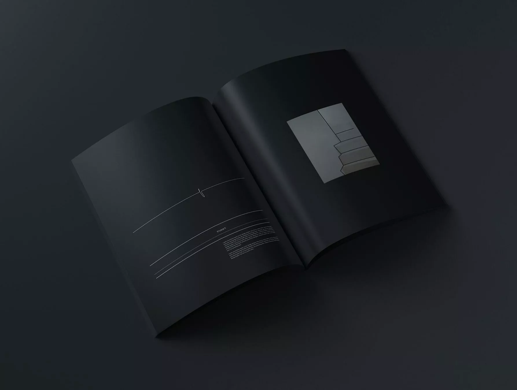 Open Magazine Mockup