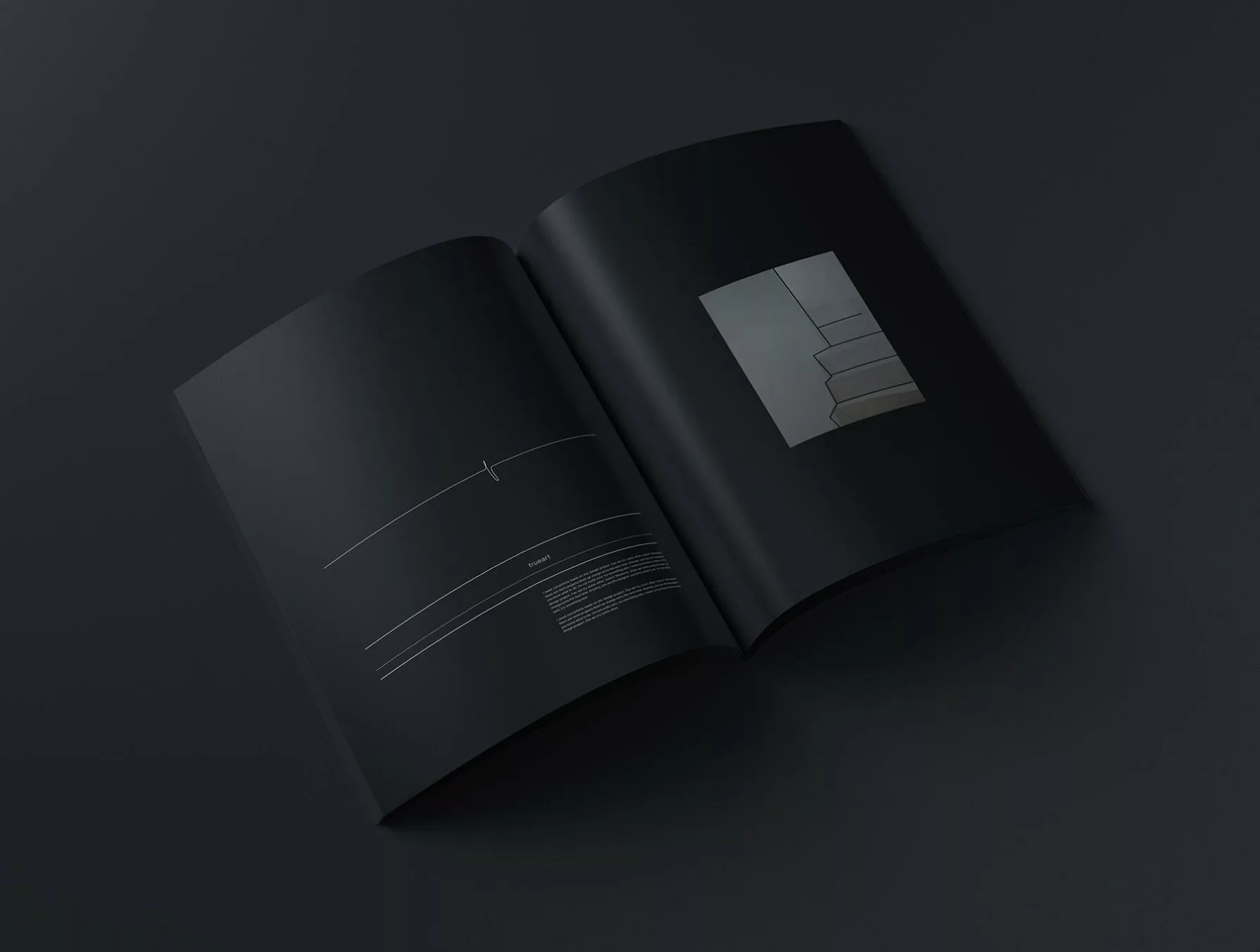 Open Magazine Mockup