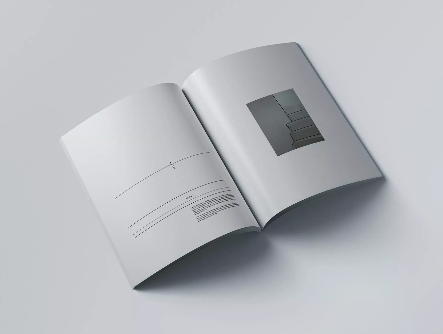 Open Magazine Mockup