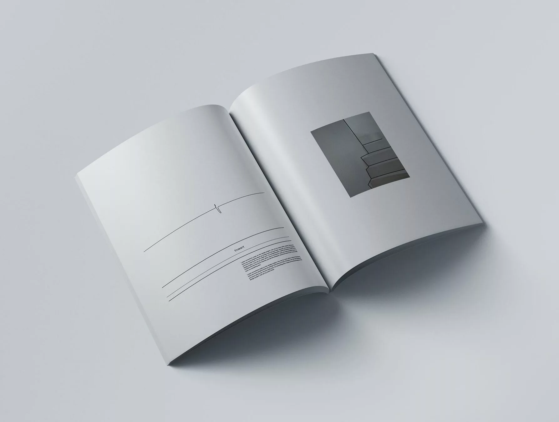 Open Magazine Mockup
