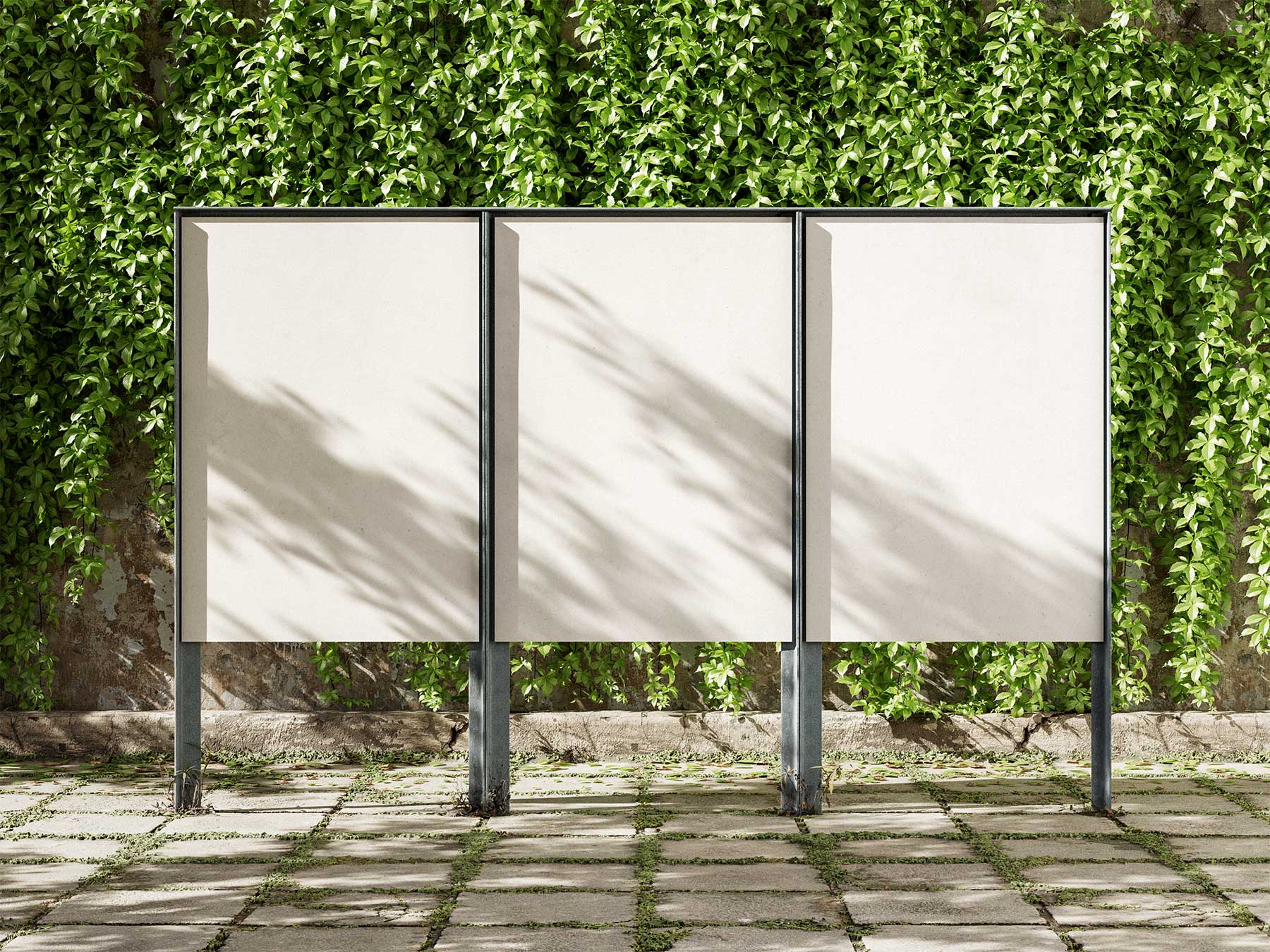 Outdoor Posters Mockup