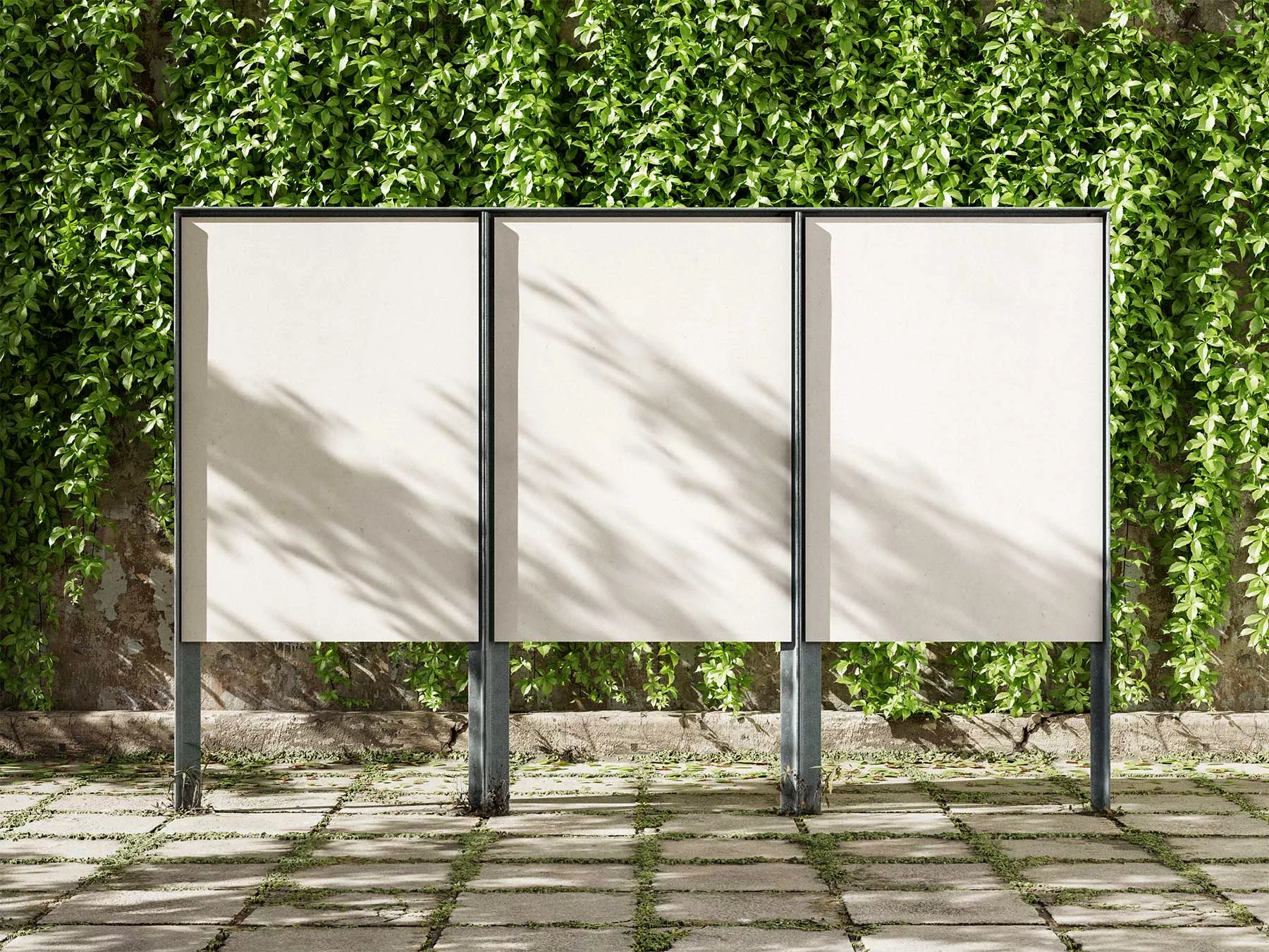 Outdoor Posters Mockup
