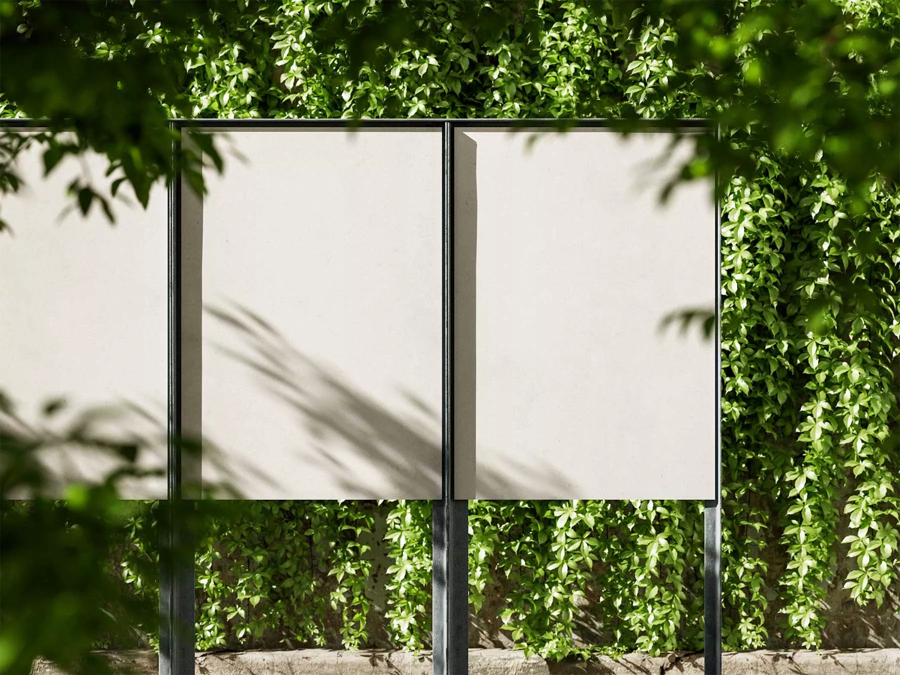 Outdoor Posters Mockup