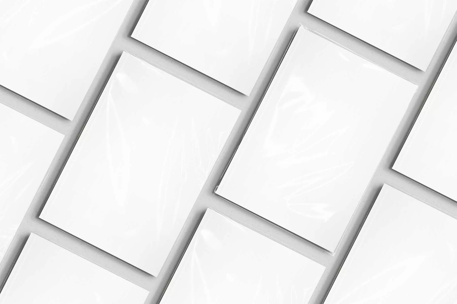 Plastic Sleeve A4 Magazines Free Mockup