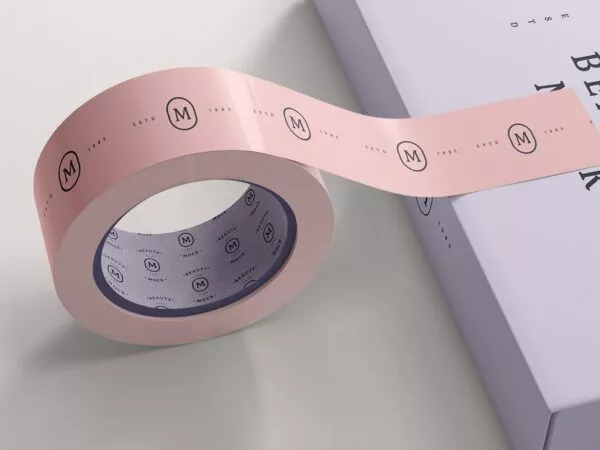 Roll of Duct Tape Mockup