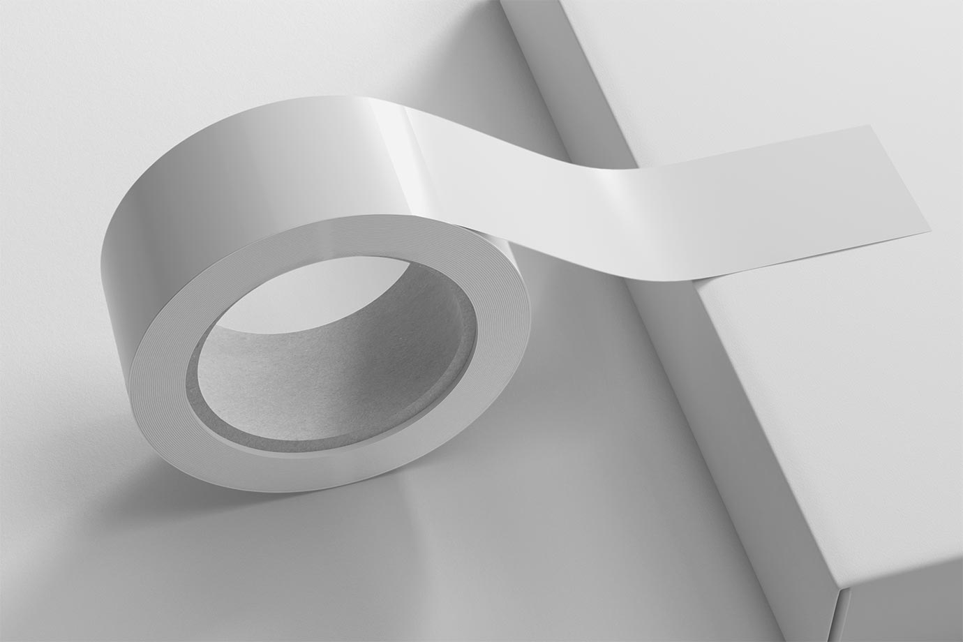 Roll of Duct Tape Mockup