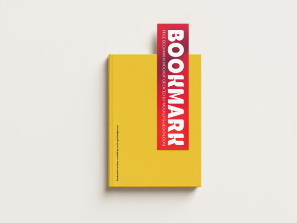 Book & Bookmark Mockup Set