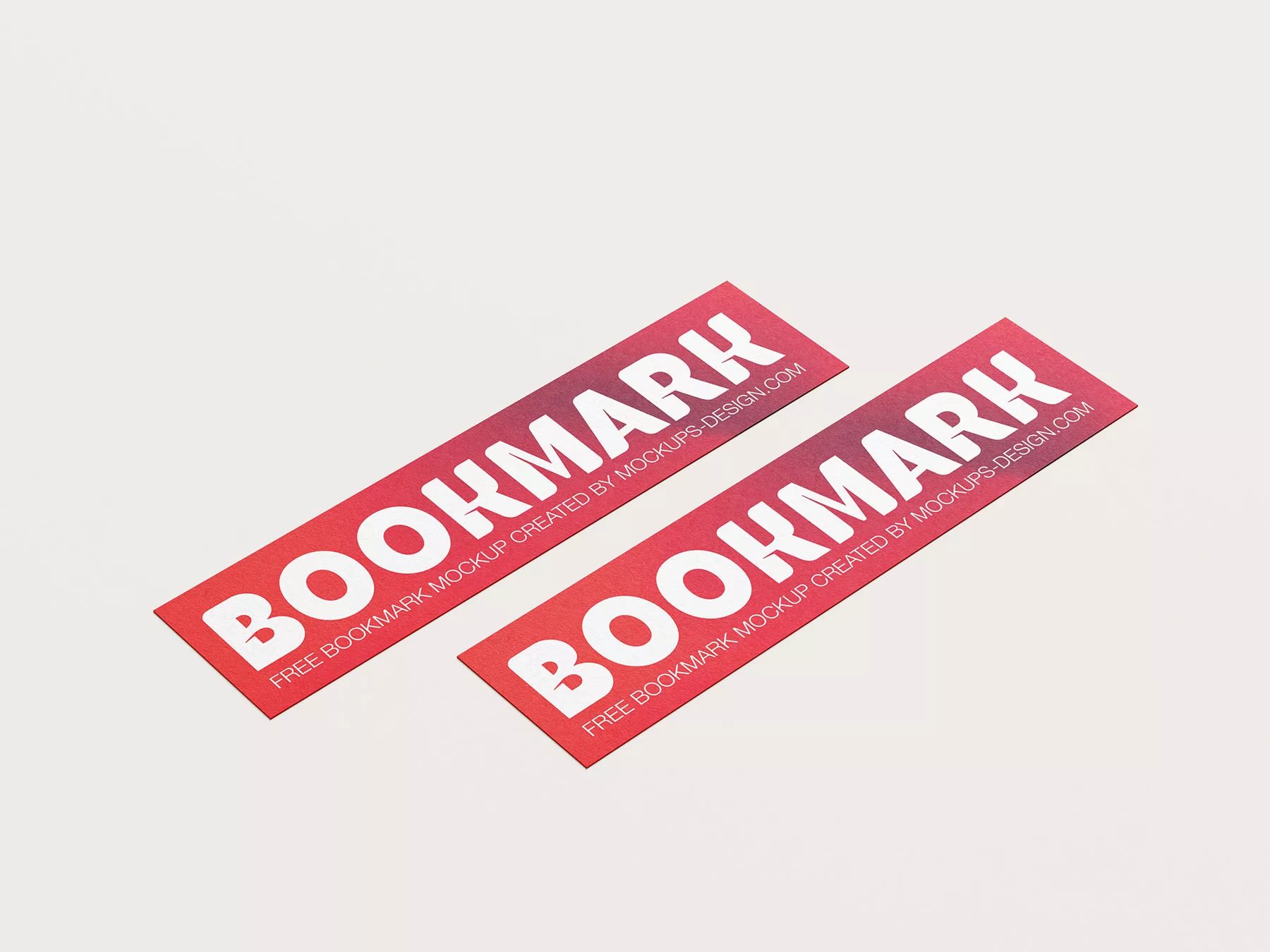 Book & Bookmark Mockup Set