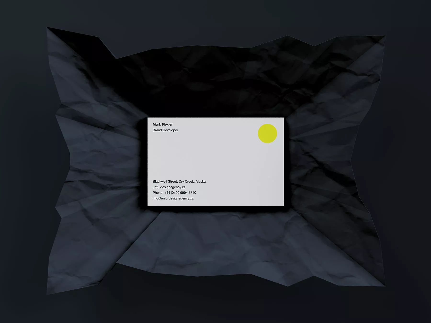 Business Card Mockup