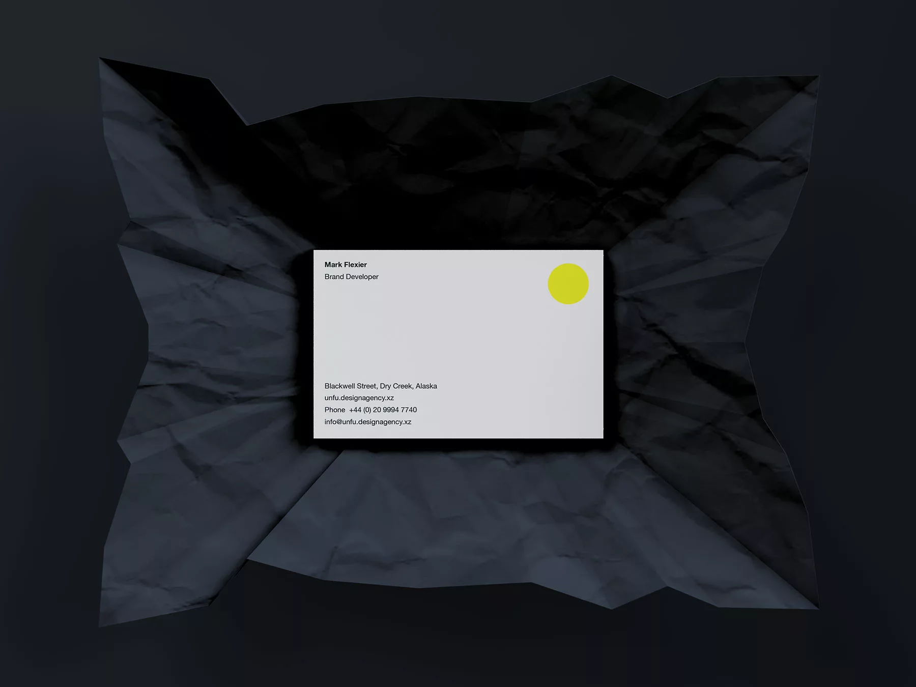 Business Card Mockup