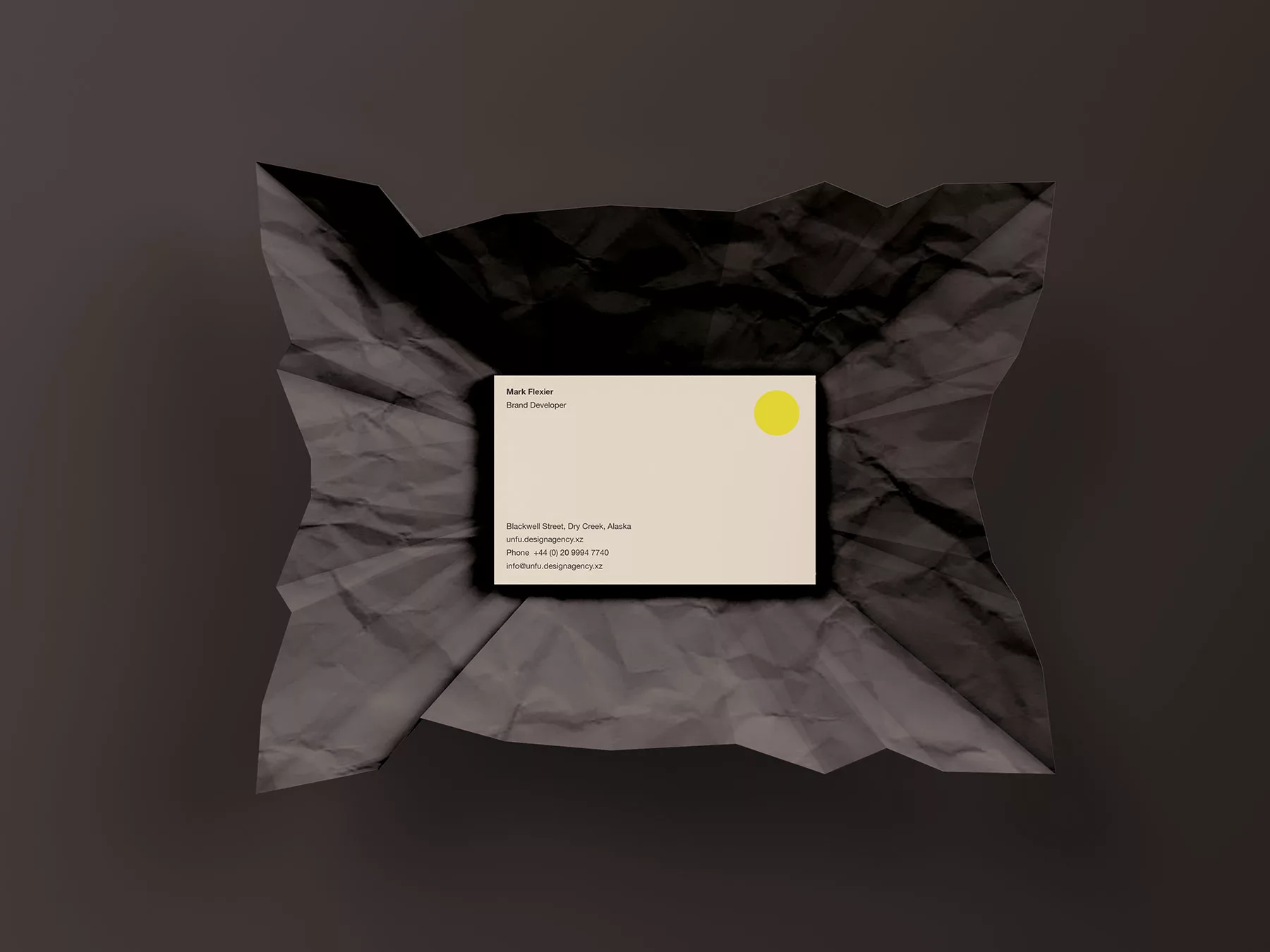 Business Card Mockup