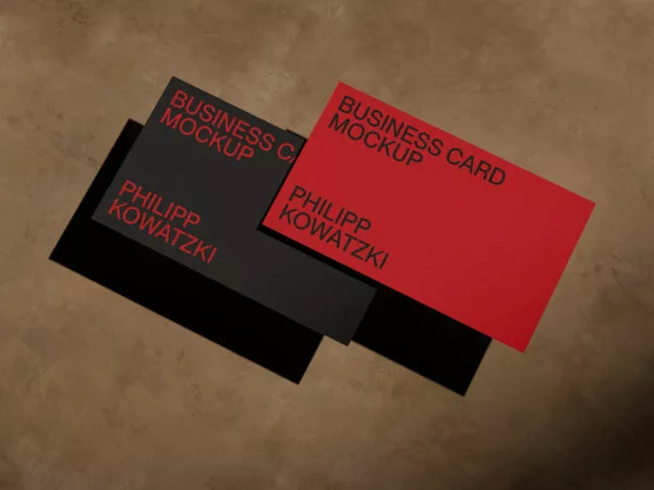 Business Card PSD Mockup