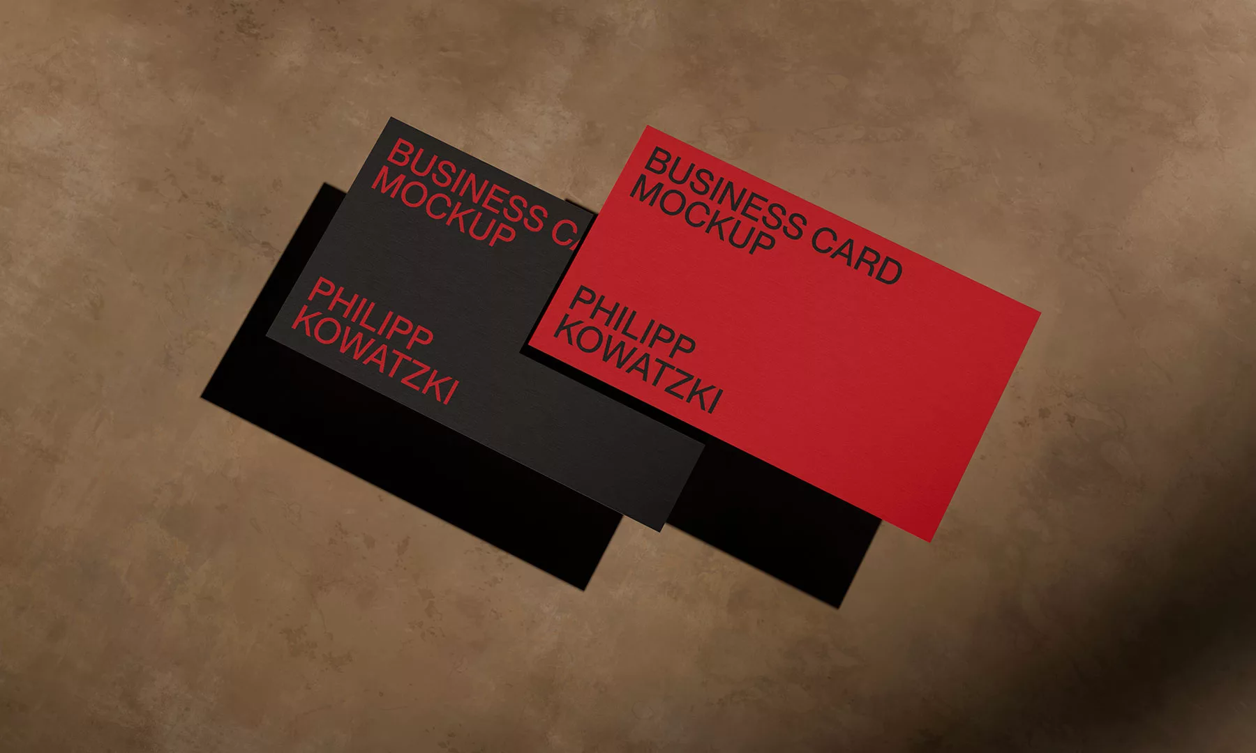 Business Card PSD Mockup