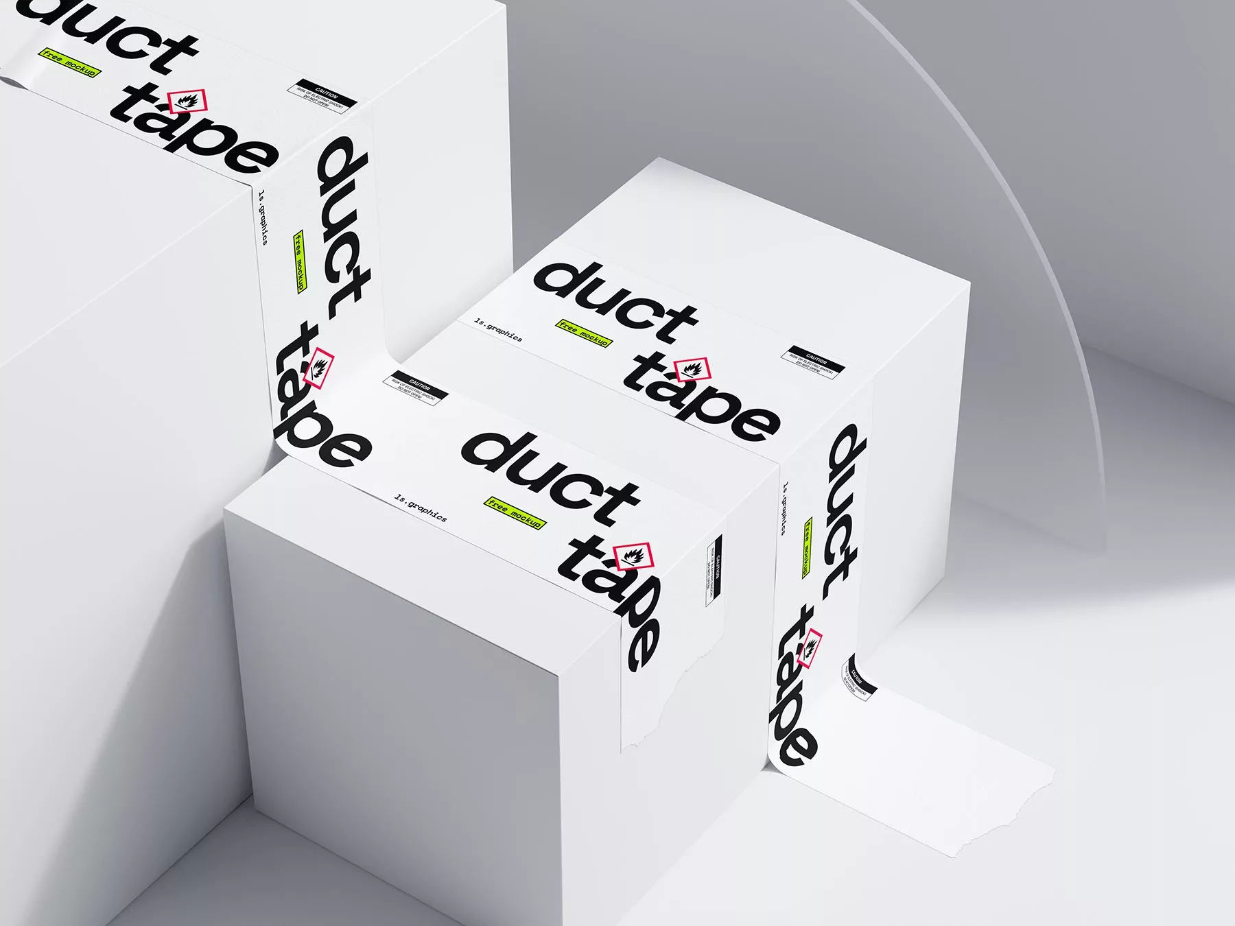 Duct Tapes Mockup