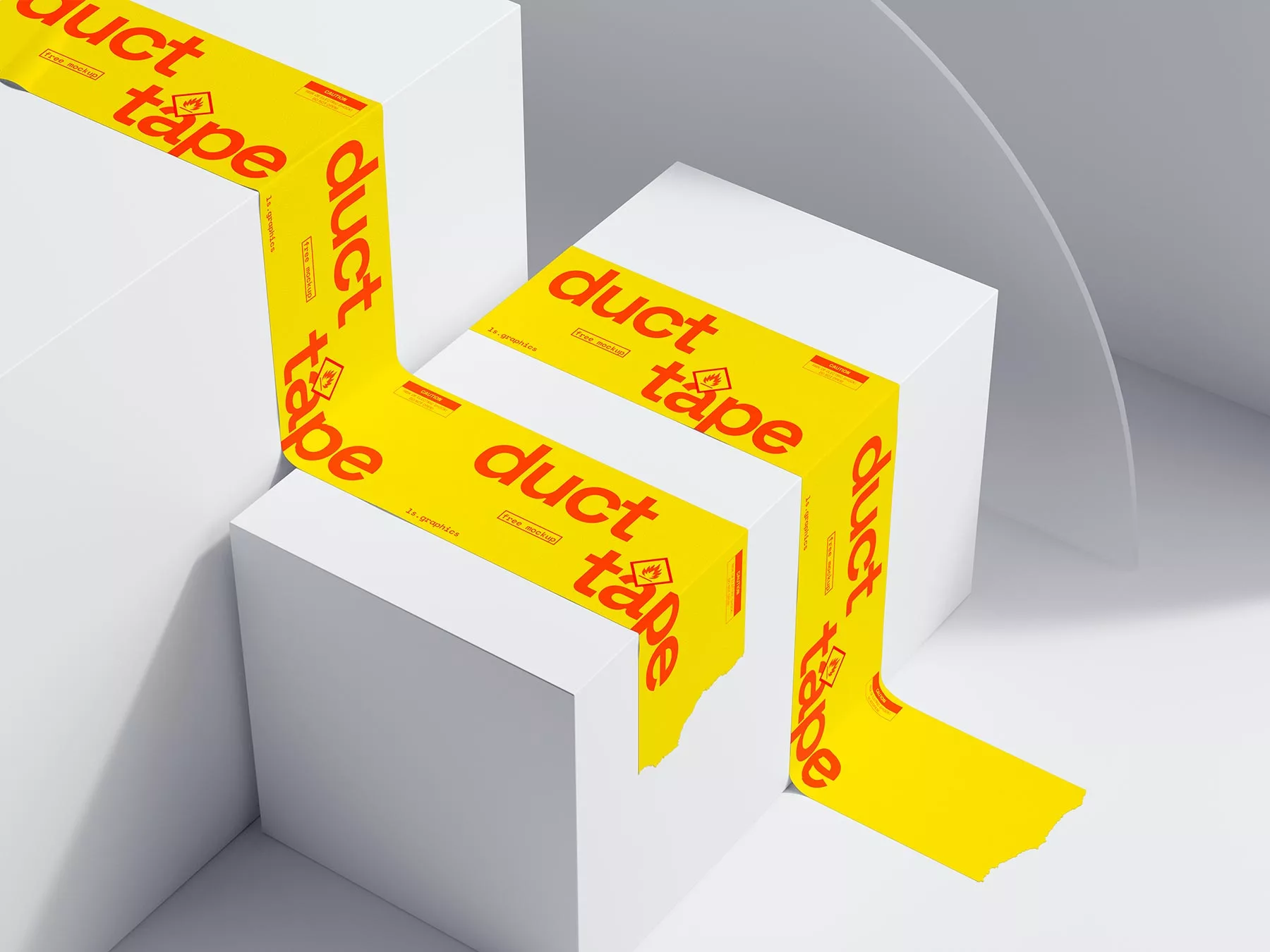 Duct Tapes Mockup