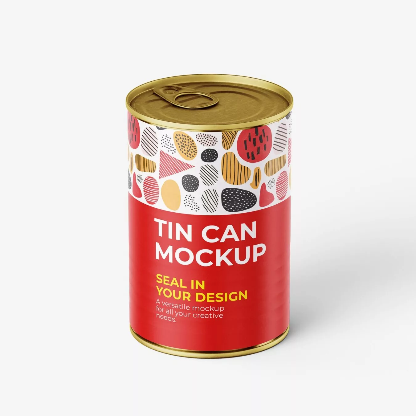 Food Tin Can Mockup Set
