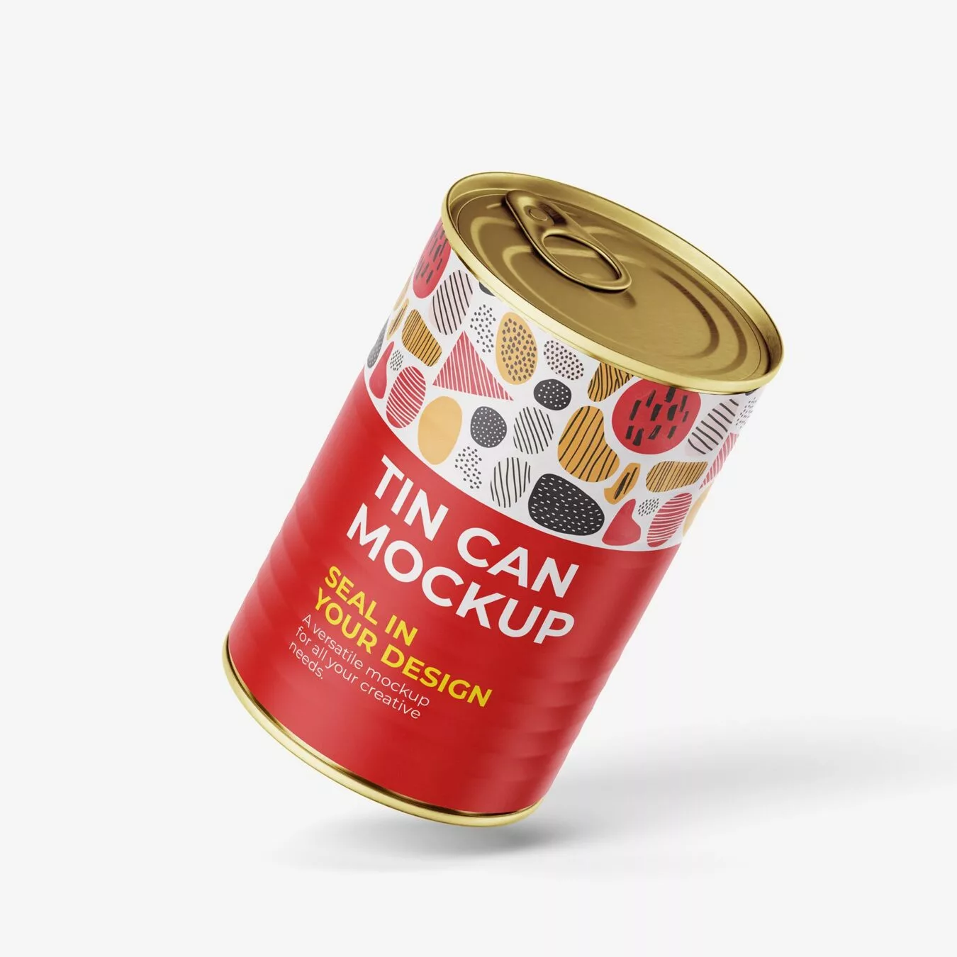 Food Tin Can Mockup Set