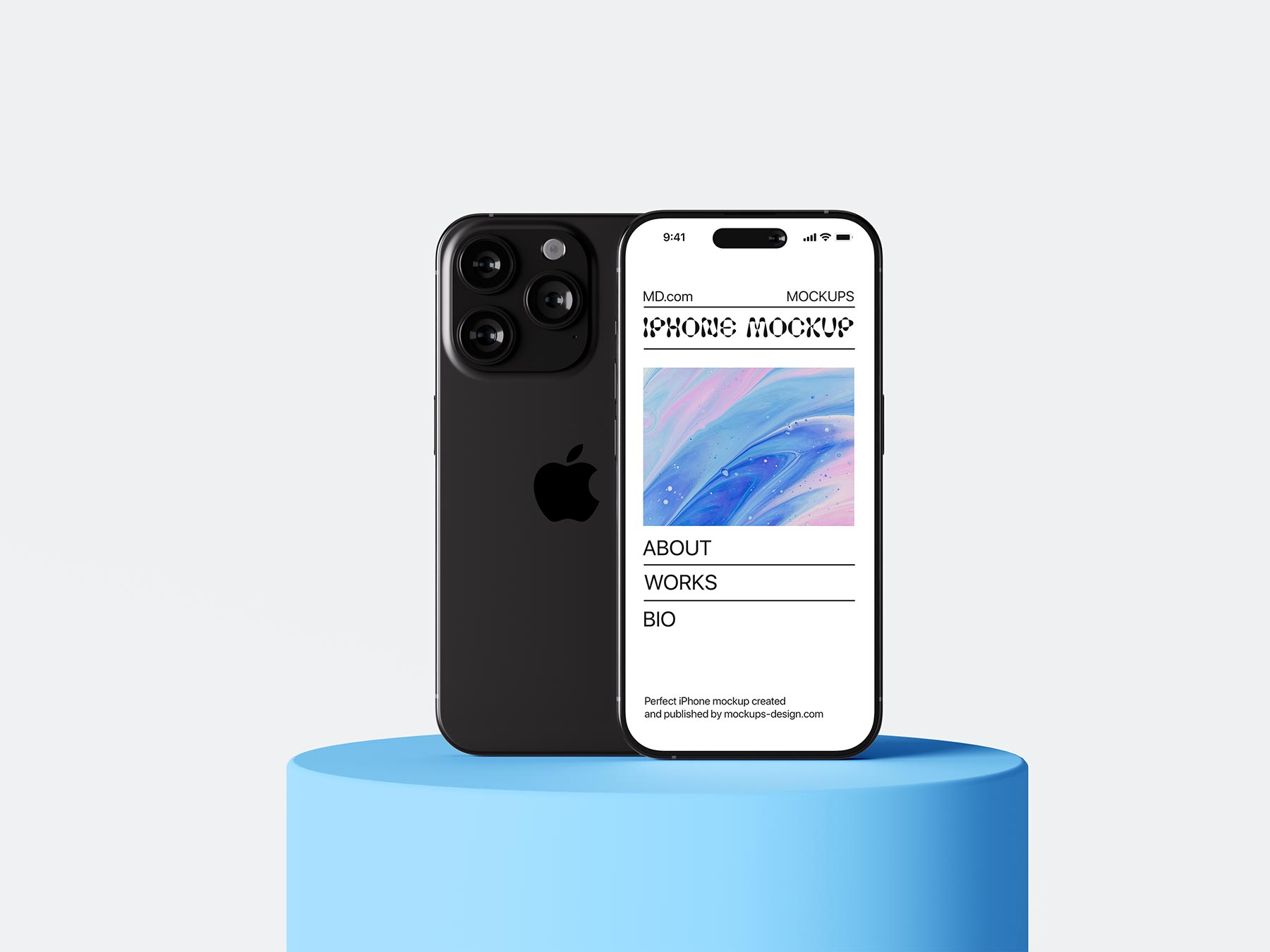 Free iPhone Screen Mockup – PSD Template