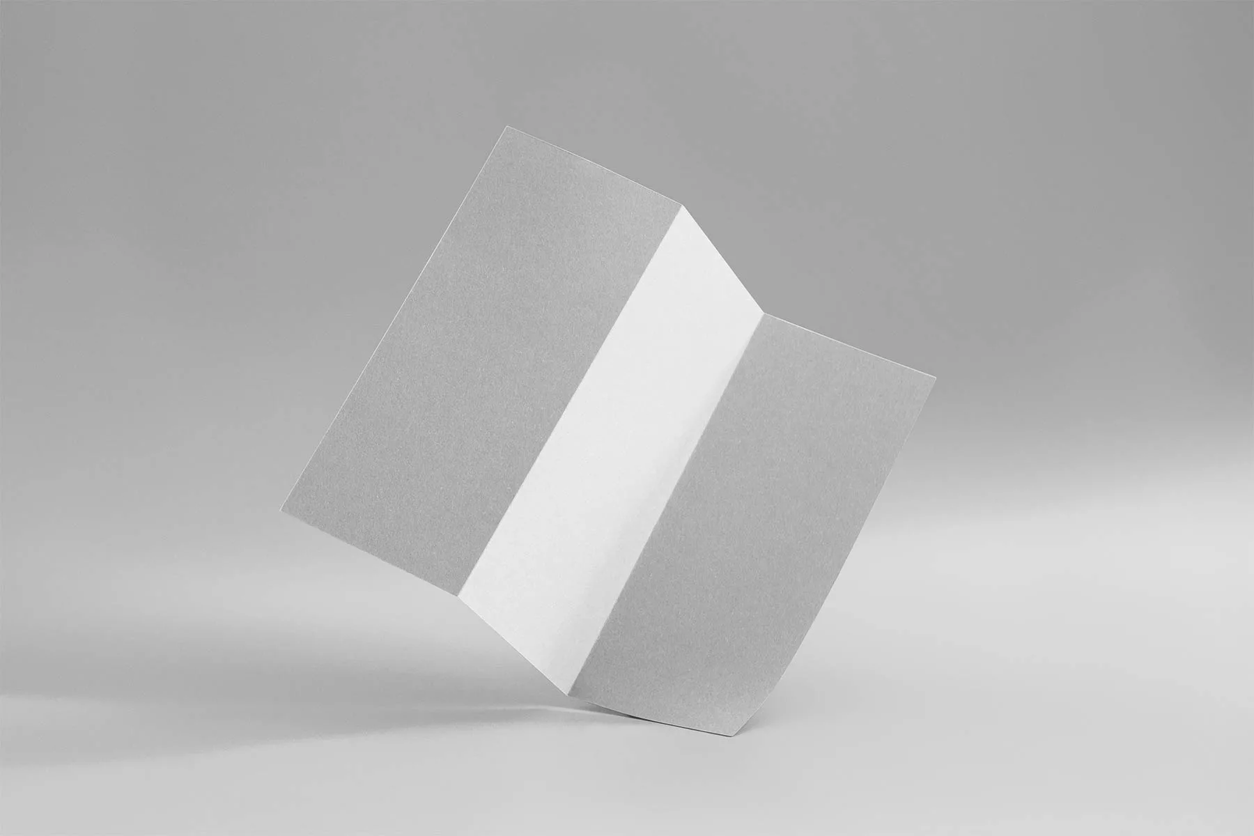 Letter Trifold Brochure Mockup