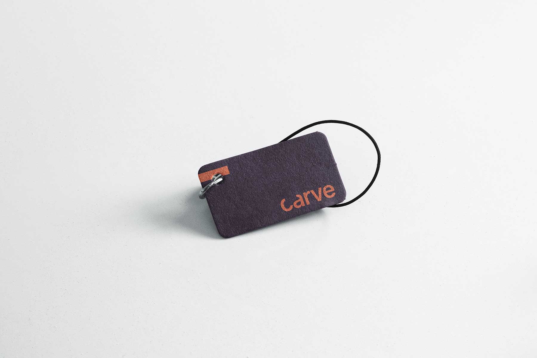 Small Label Tag Mockup