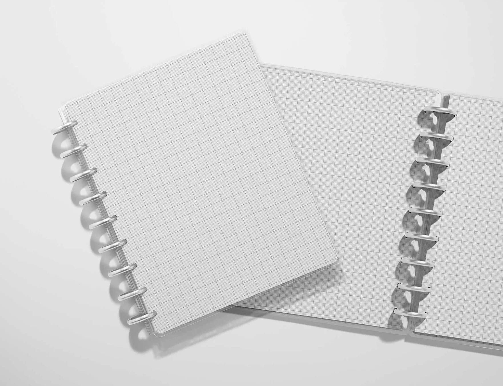 Spiral Planner Notebook Mockup