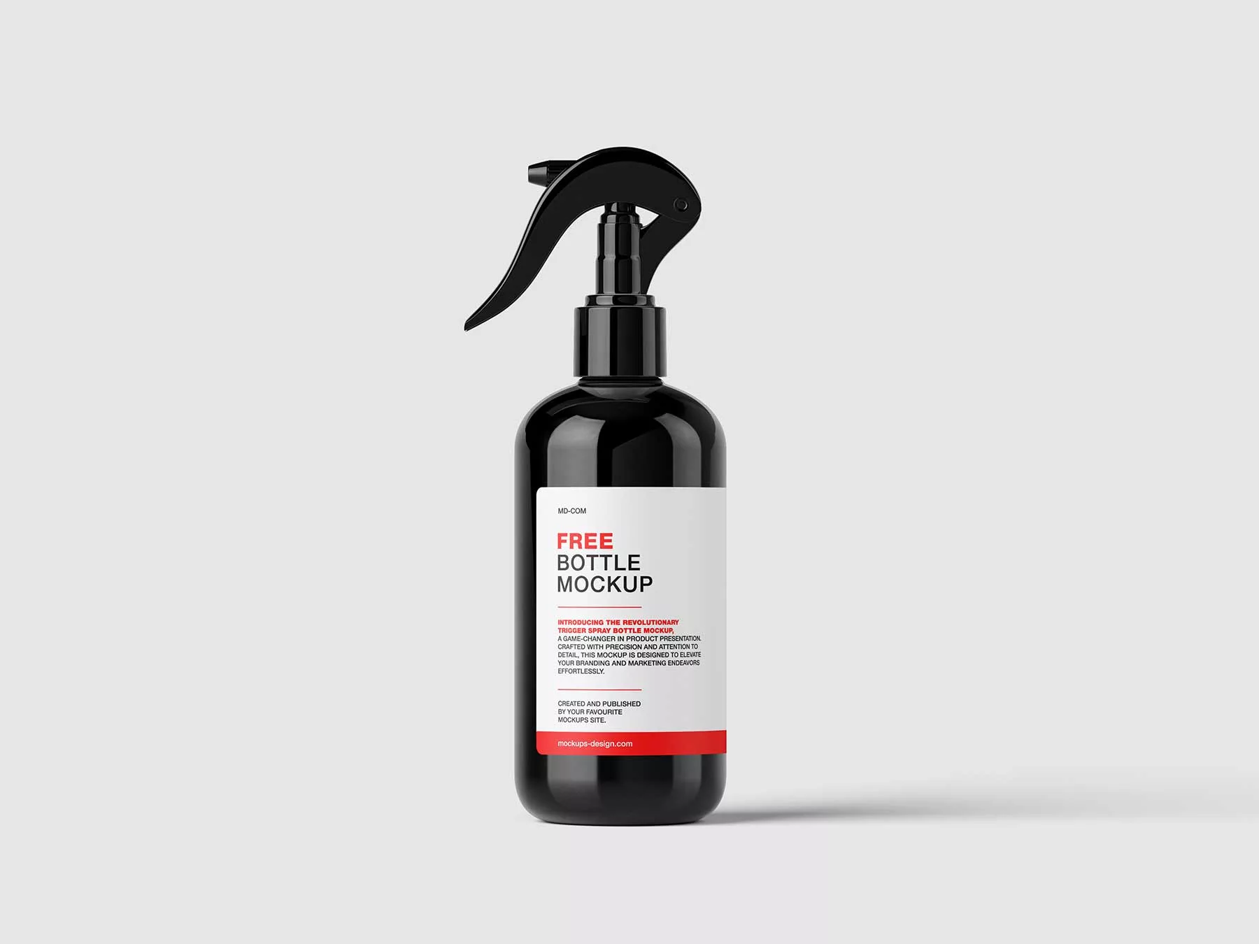 Trigger Spray Bottle Mockup