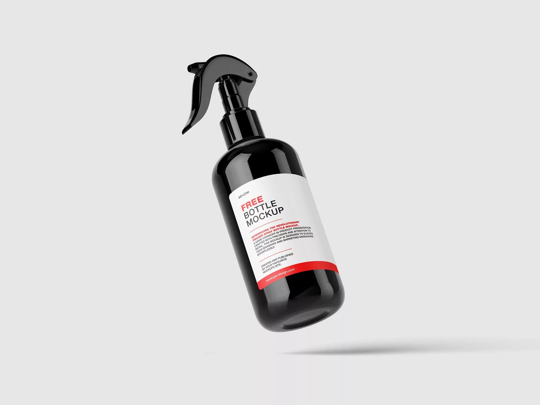 Trigger Spray Bottle Mockup
