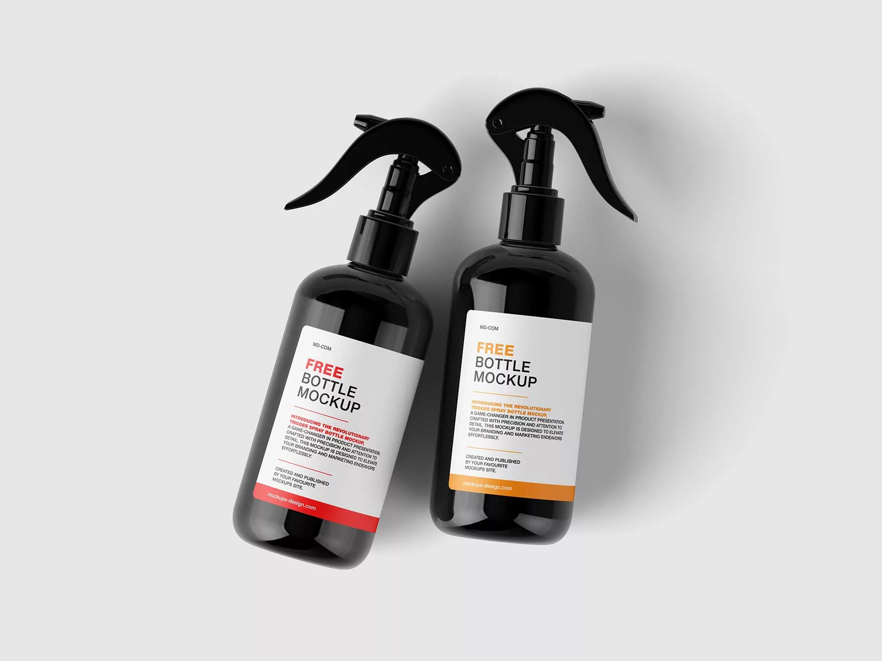 Trigger Spray Bottle Mockup