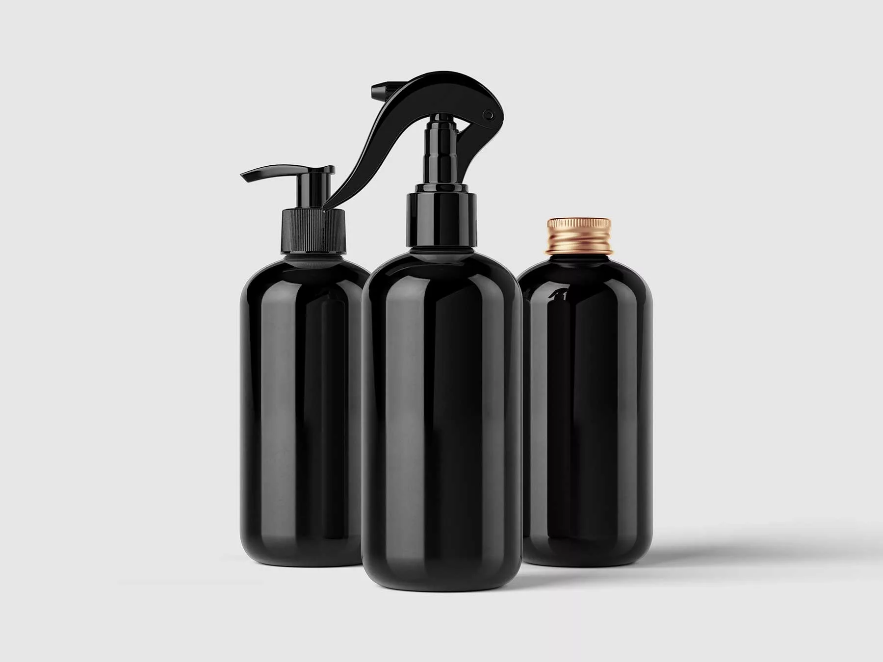 Trigger Spray Bottle Mockup
