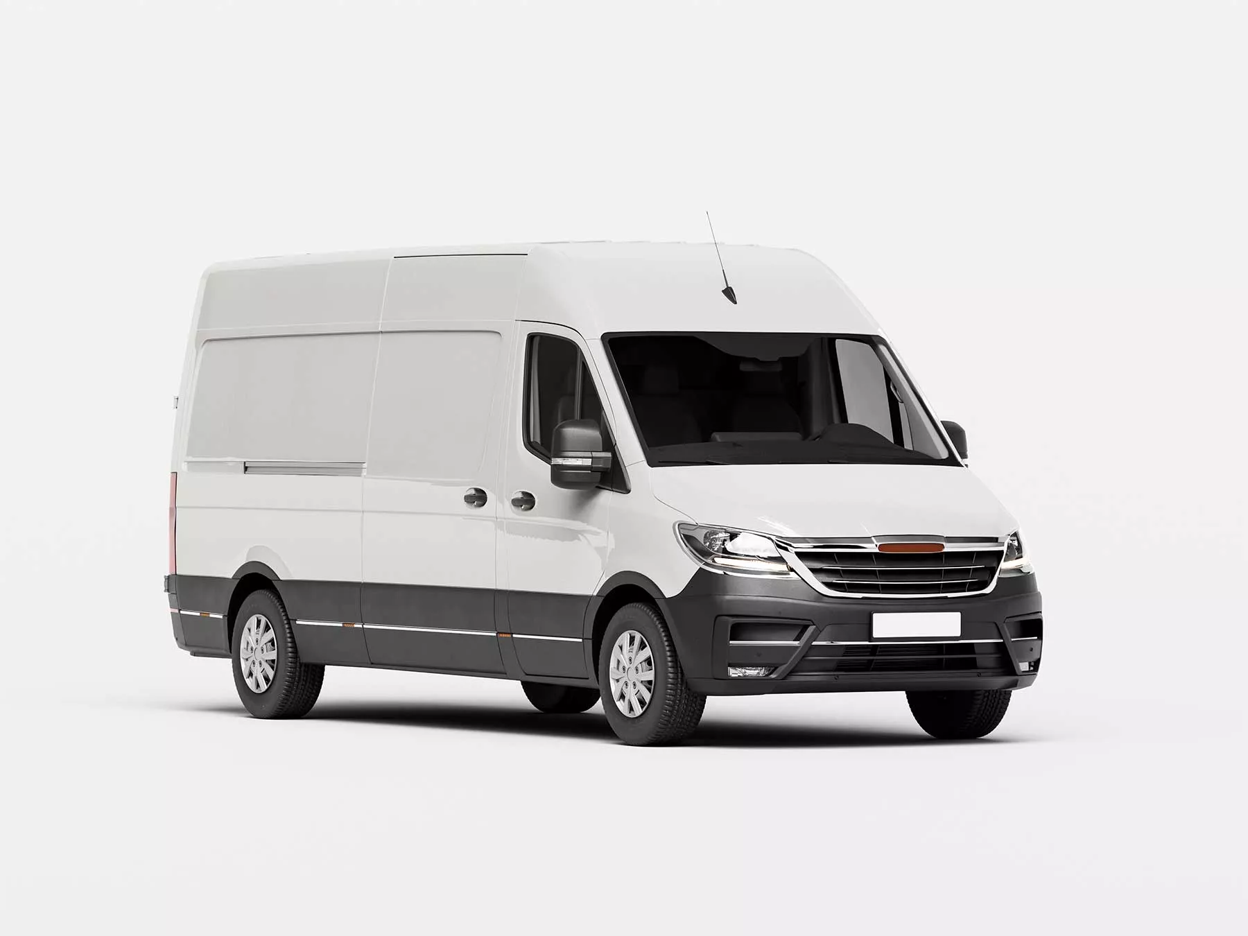 Van Vehicle Mockup (5 PSD Scenes)