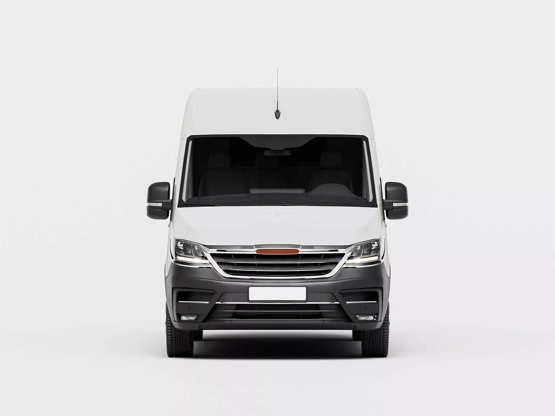 Van Vehicle Mockup (5 PSD Scenes)