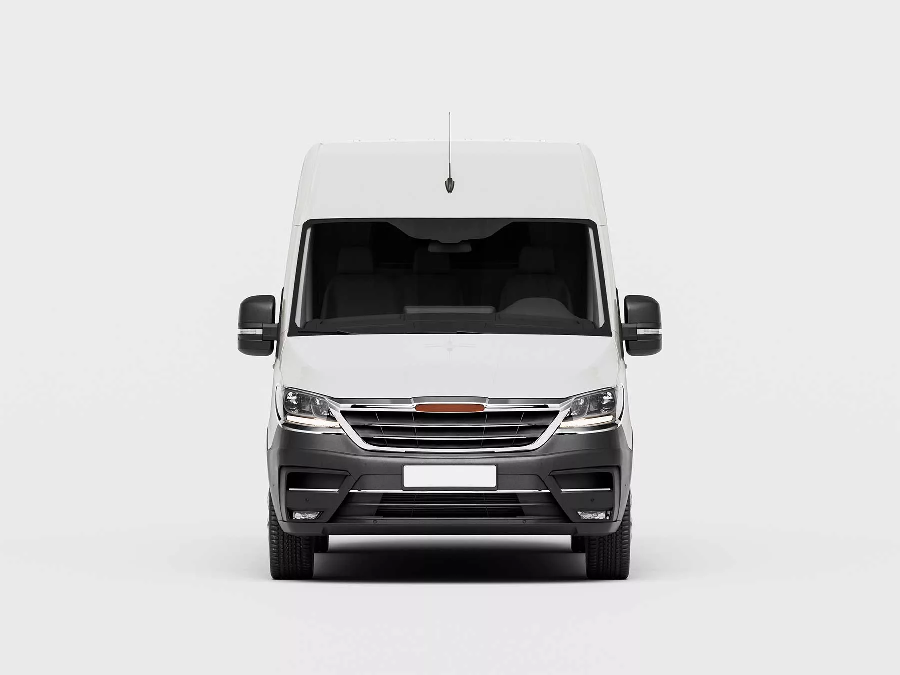 Van Vehicle Mockup (5 PSD Scenes)