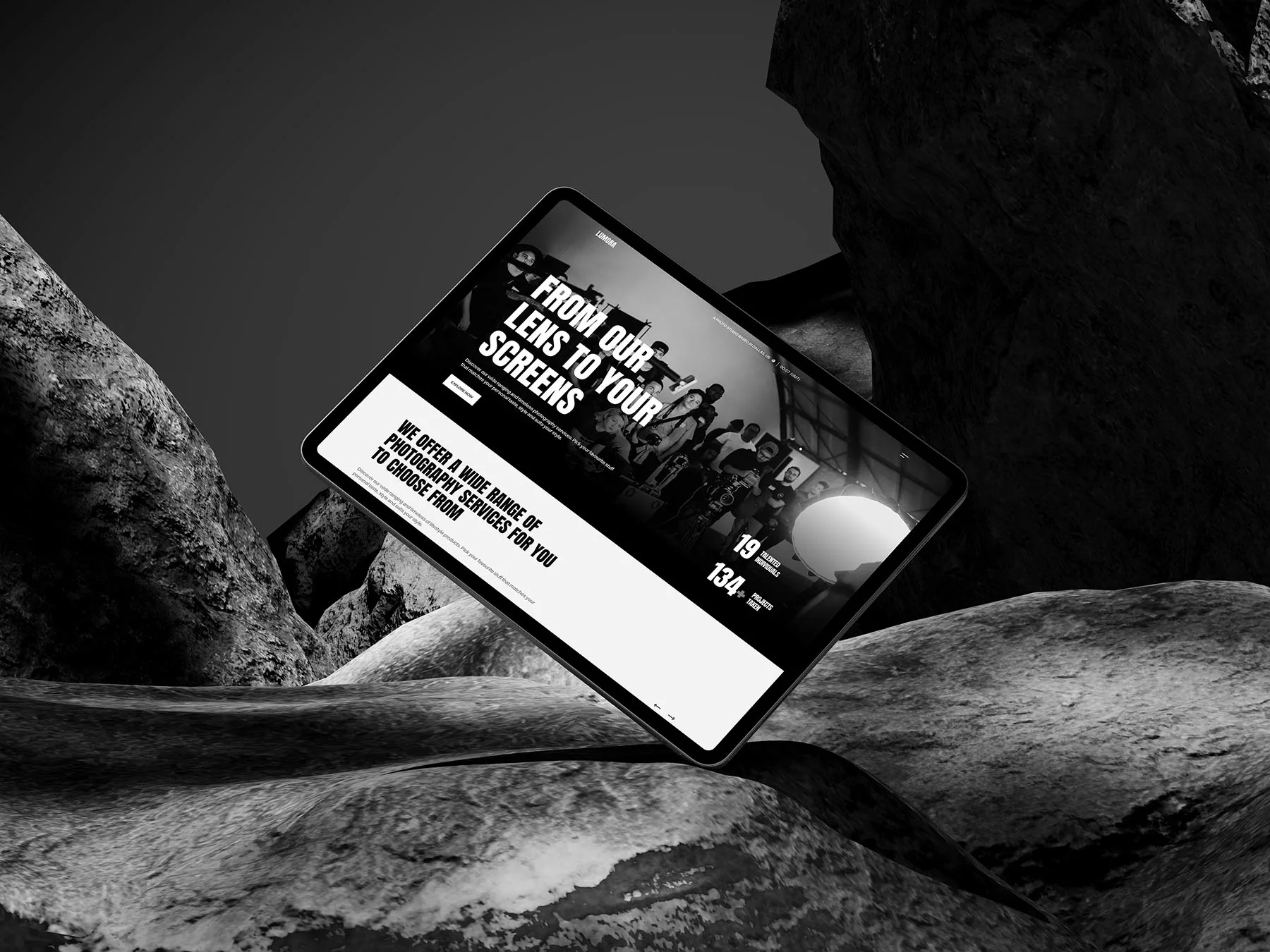 iPad Pro Mockup – Tablet Display