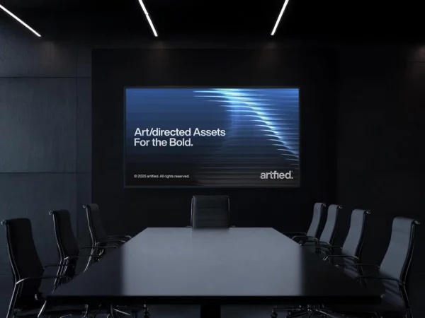 Digital Screen Display Mockups (3 PSD Scenes)