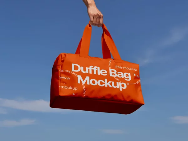 Duffle Bag Mockup