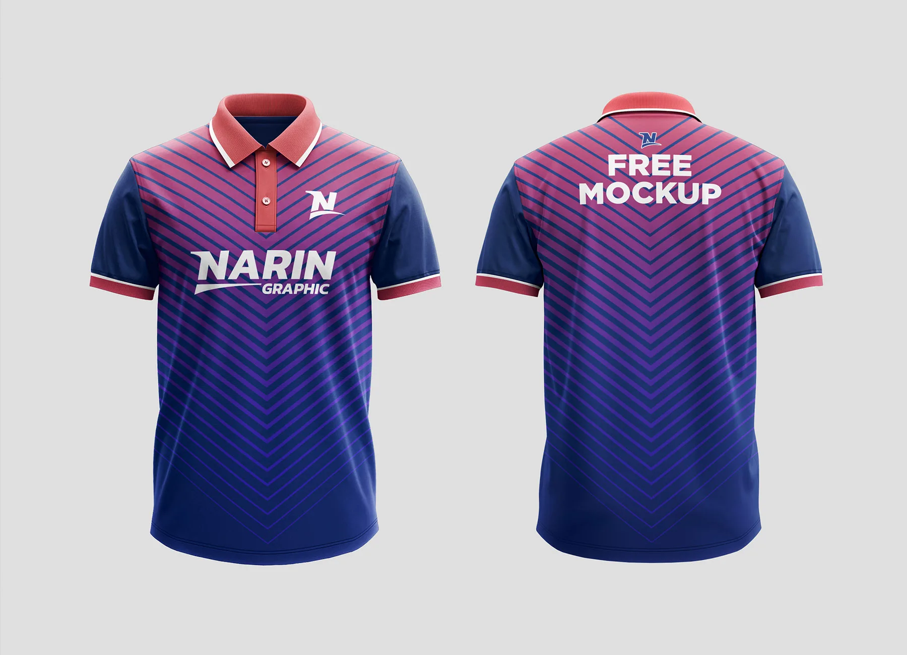 Polo T-Shirt Mockup