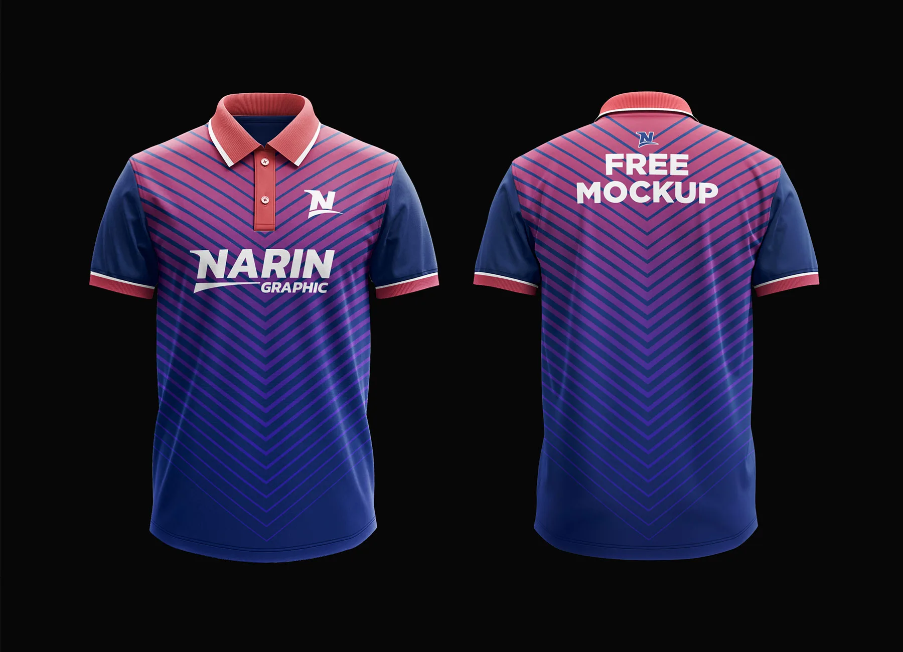 Polo T-Shirt Mockup