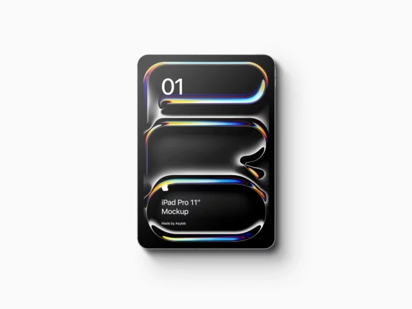 iPad Pro Mockup Set (Original & Clay)
