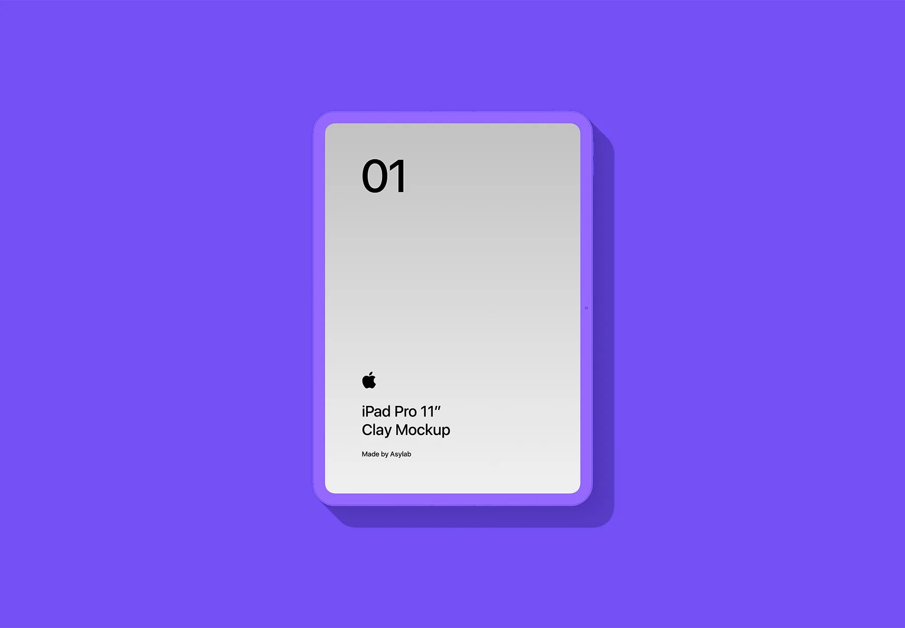 iPad Pro Mockup Set (Original & Clay)