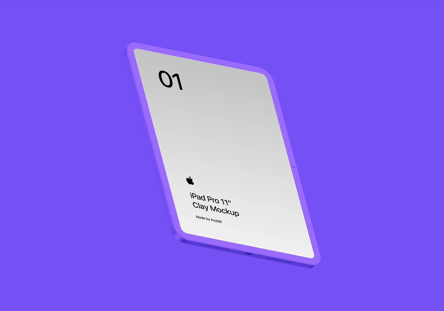 iPad Pro Mockup Set (Original & Clay)