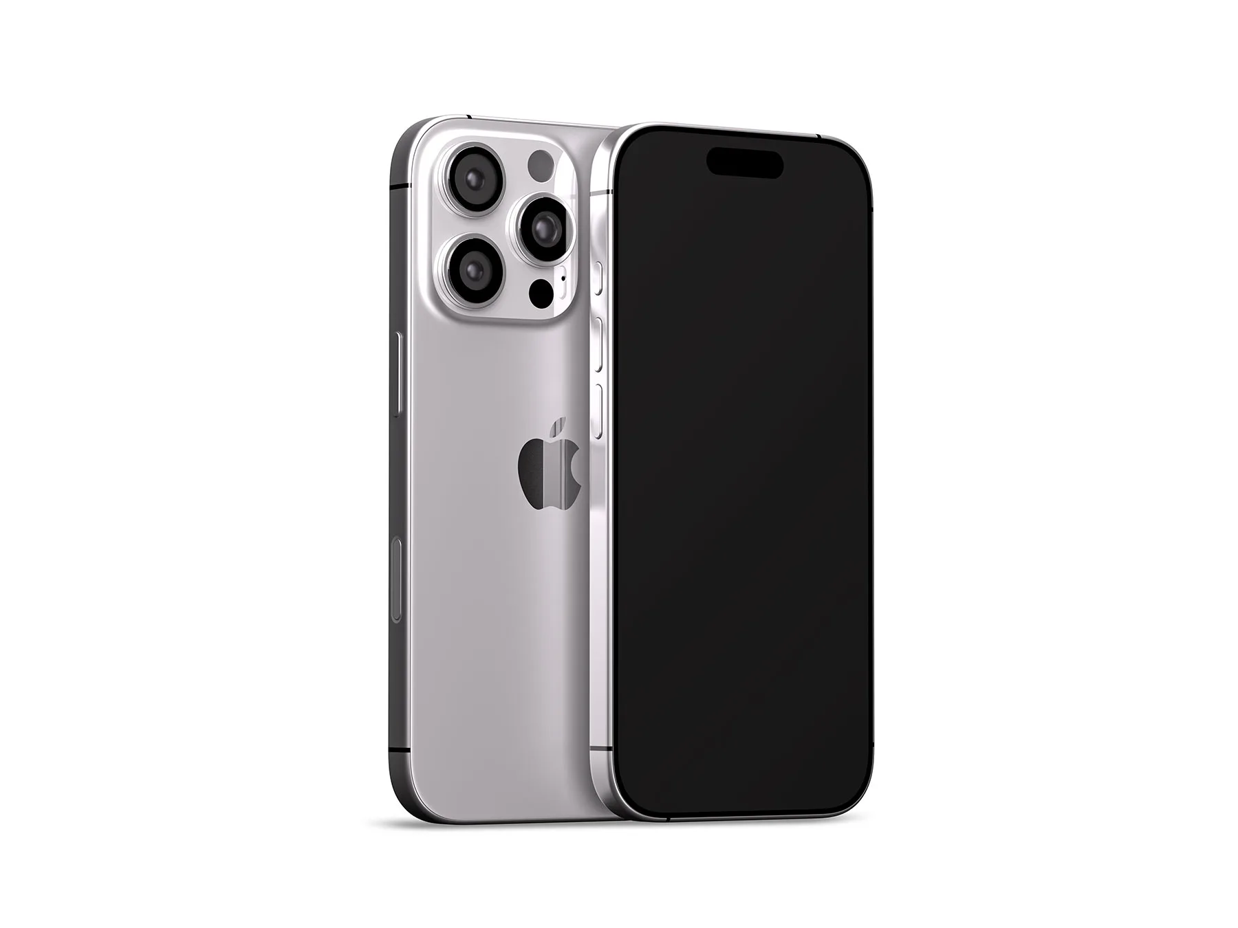 Minimalist iPhone 16 Pro Mockup Scene