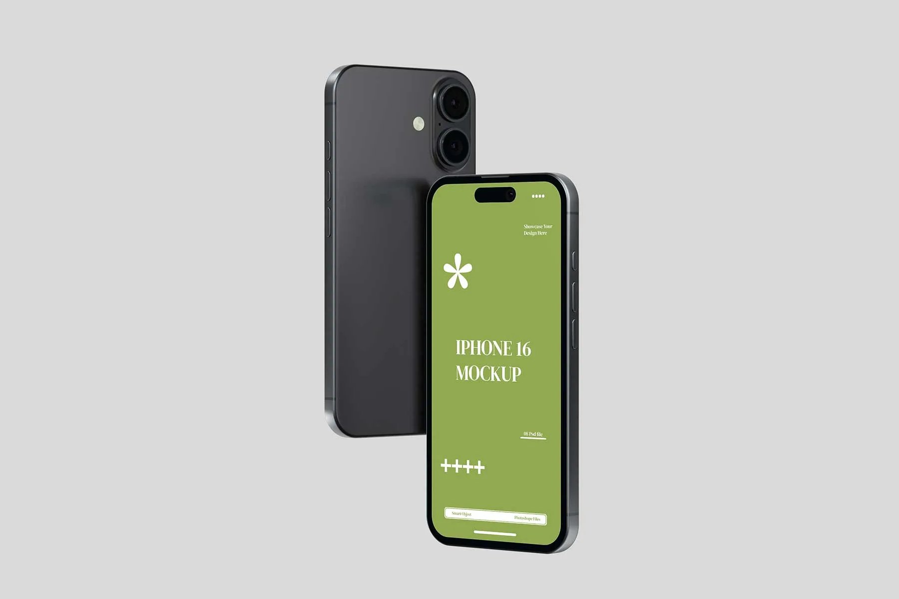 Phone Screen UI Presentation Mockup