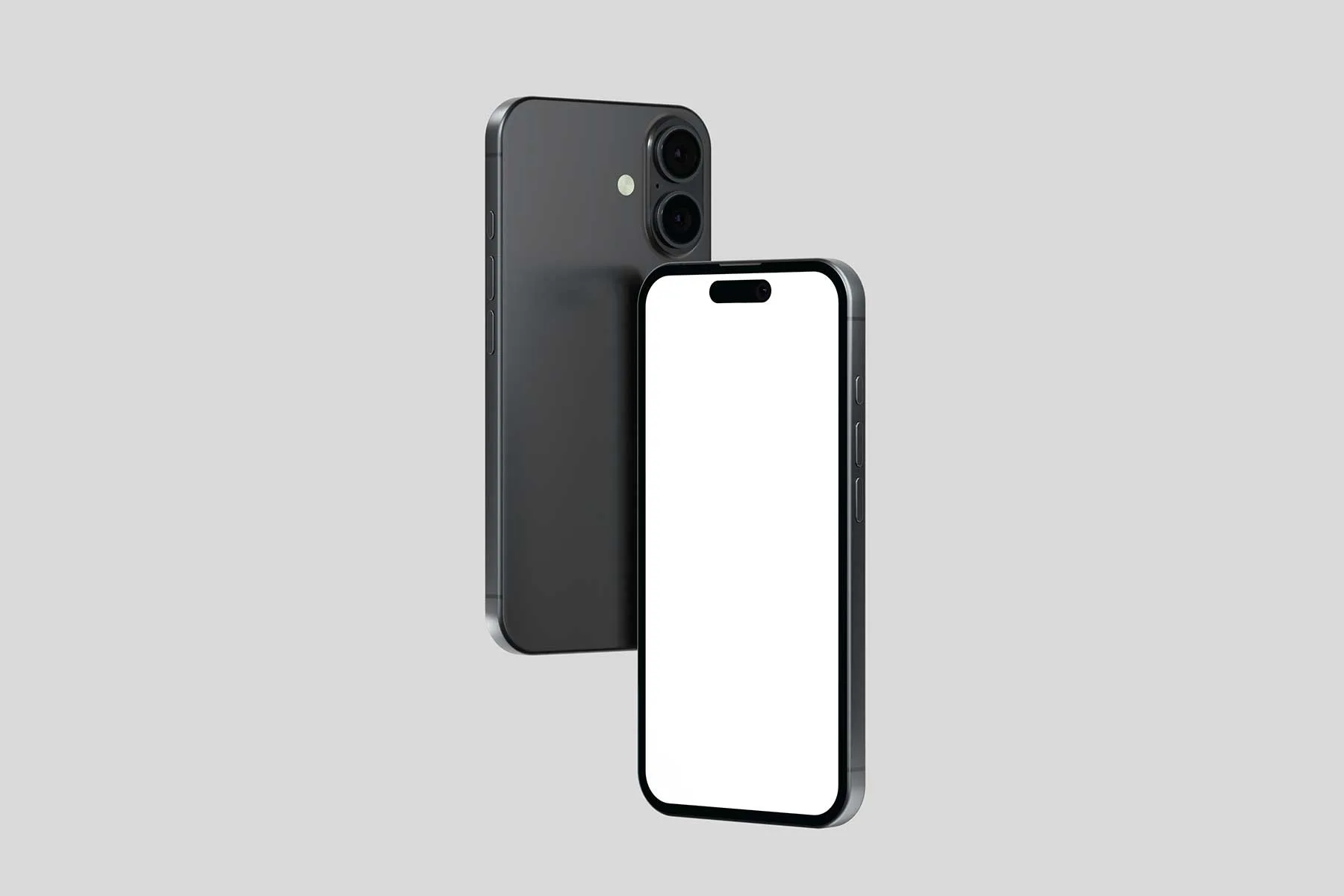 Phone Screen UI Presentation Mockup